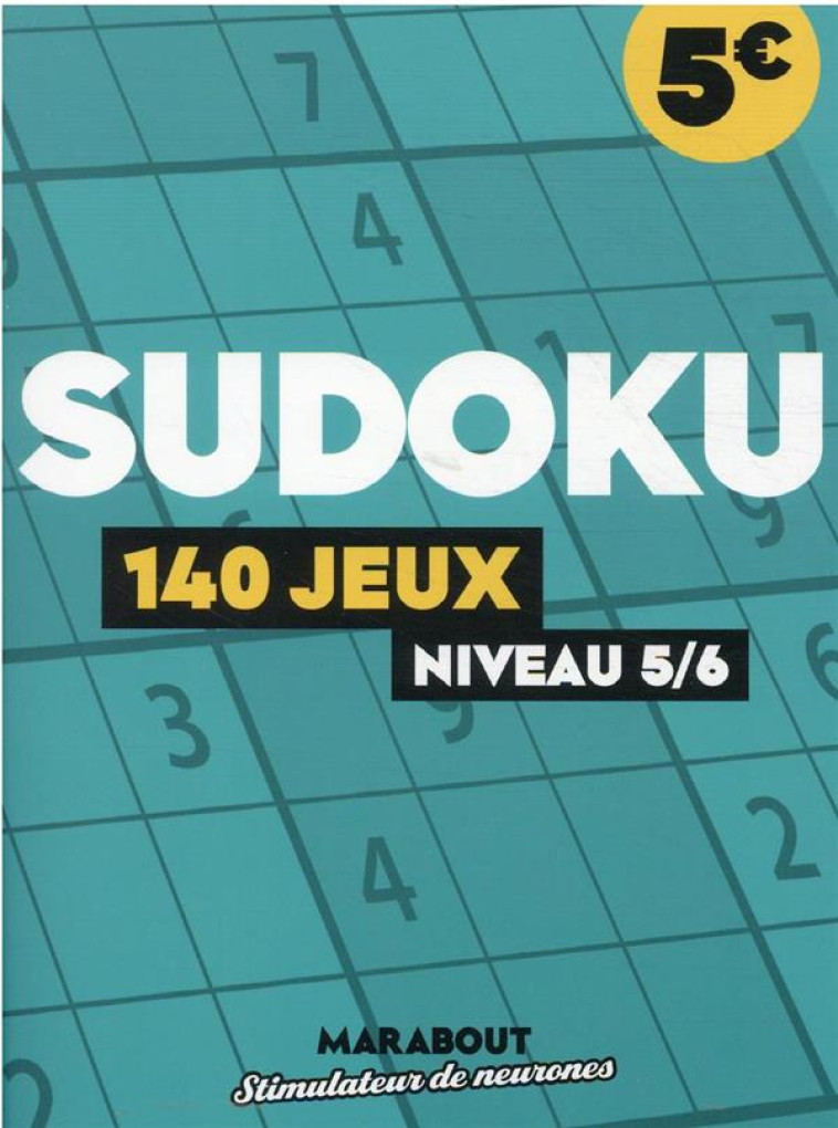 CAHIER DE JEUX SUDOKU - XXX - MARABOUT