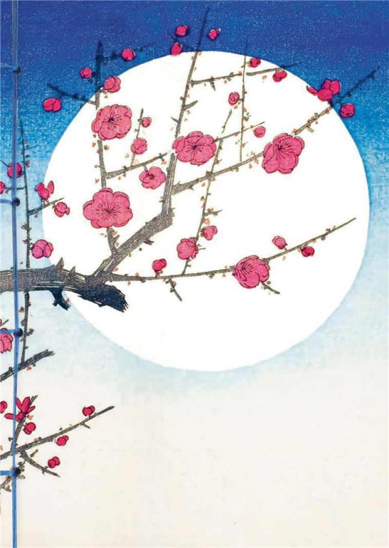 CARNET HAZAN LA LUNE DANS L-ESTAMPE JAPONAISE 18 X 26 CM (PAPETERIE) - XXX - NC