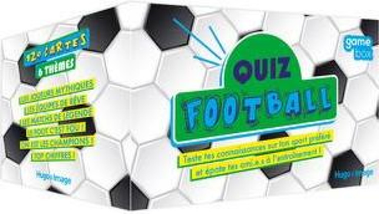 GAME BOX QUIZ FOOTBALL - COLLECTIF - HUGO JEUNESSE