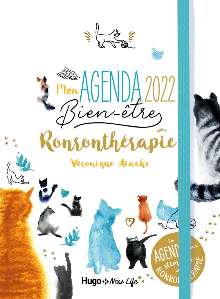 MON AGENDA RONRONTHERAPIE 2022 - AIACHE VERONIQUE - HUGO IMAGE