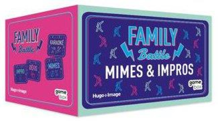 GAME BOX FAMILY BATTLE MIMES & IMPROS - COLLECTIF - NC