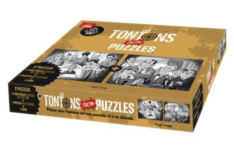 COFFRET LES TONTONS FACON PUZZLES - COLLECTIF - NC