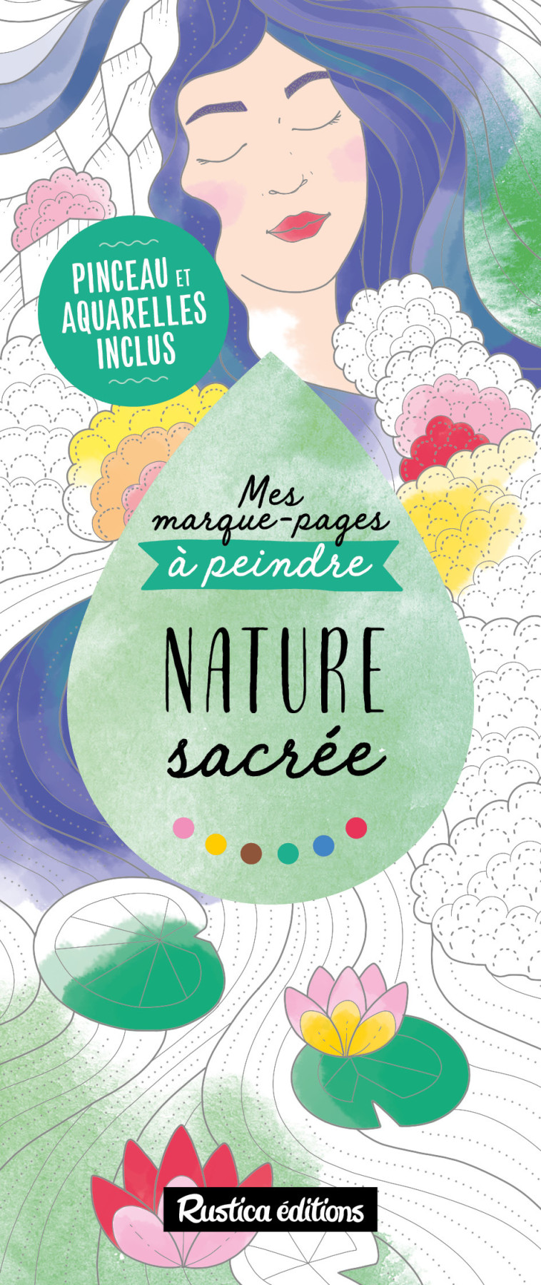 MES MARQUE-PAGES A PEINDRE : NATURE SACREE - ZOTTINO MARICA - RUSTICA