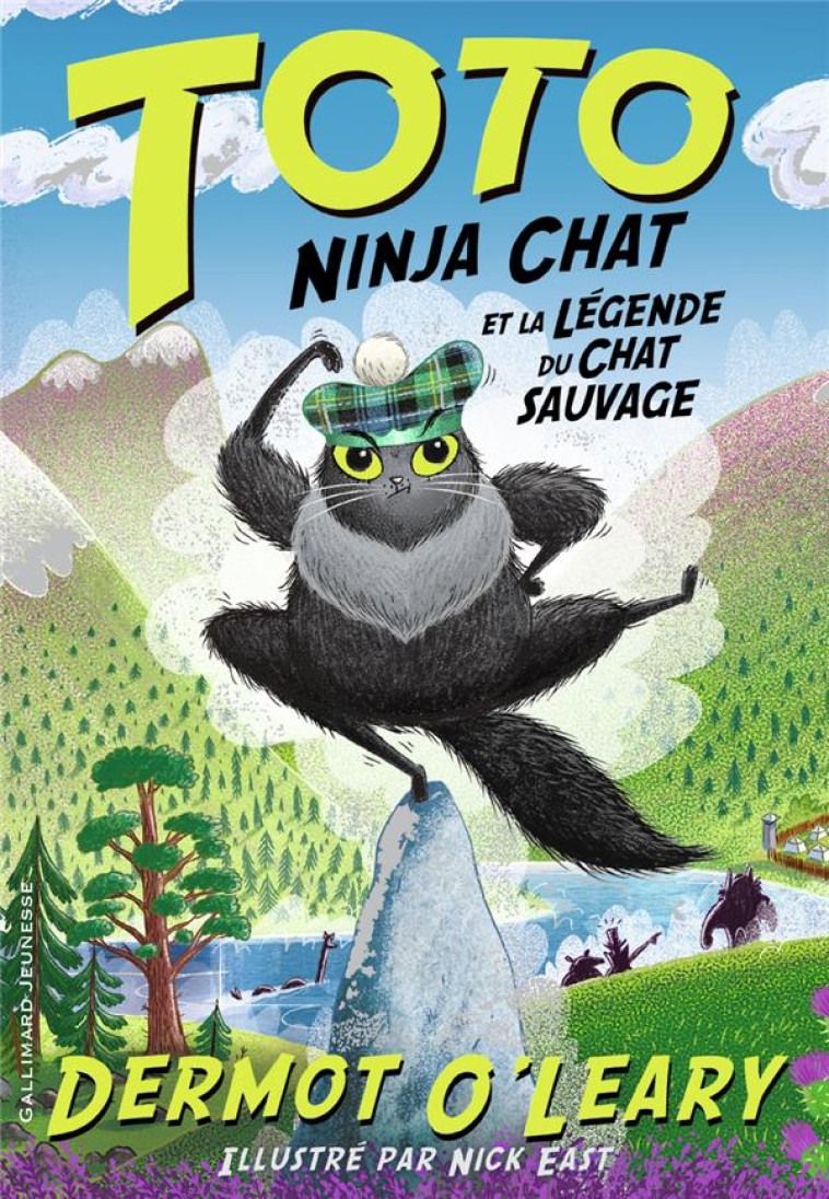 TOTO NINJA CHAT ET LA LEGENDE DU CHAT SAUVAGE - DERMOT O-LEARY - GALLIMARD