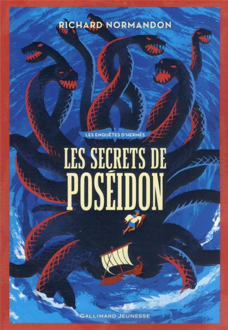 LES ENQUETES D-HERMES T05 LES SECRETS DE POSEIDON - RICHARD NORMANDON - GALLIMARD