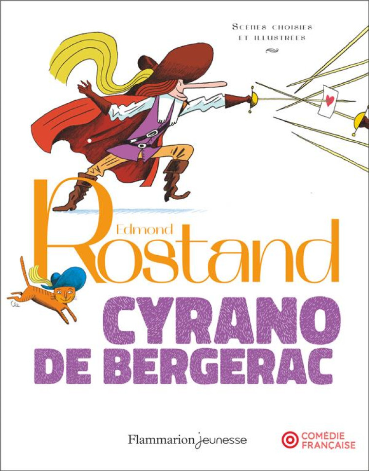 CYRANO DE BERGERAC - SCENES CHOISIES ET ILLUSTREES - COLLECTIF - FLAMMARION