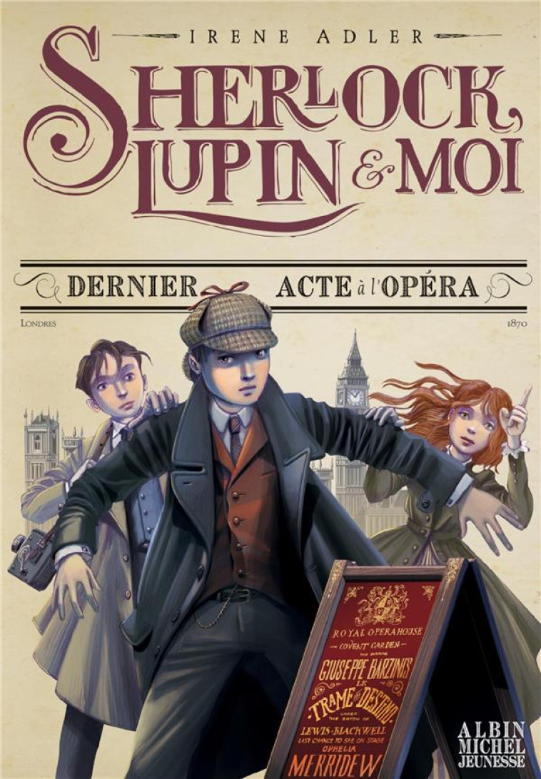 SHERLOCK LUPIN ET MOI T02 - ADLER/BRUNO - Albin Michel-Jeunesse