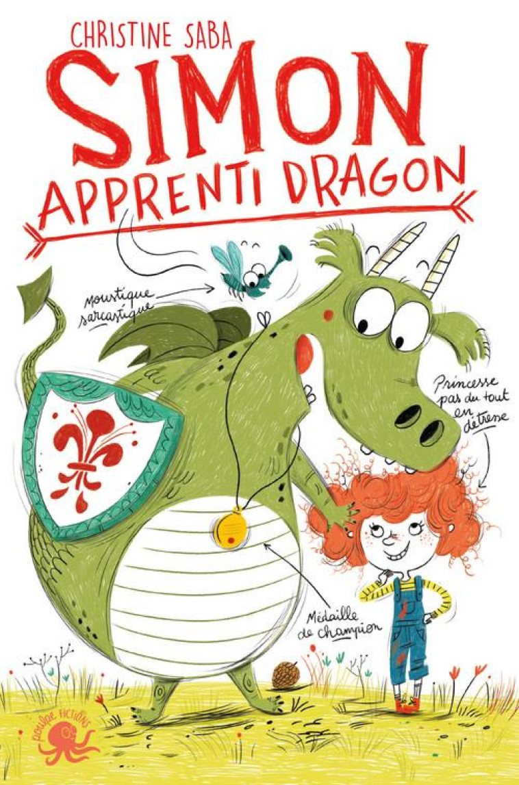 SIMON, APPRENTI DRAGON - SABA CHRISTINE - POULPE FICTIONS