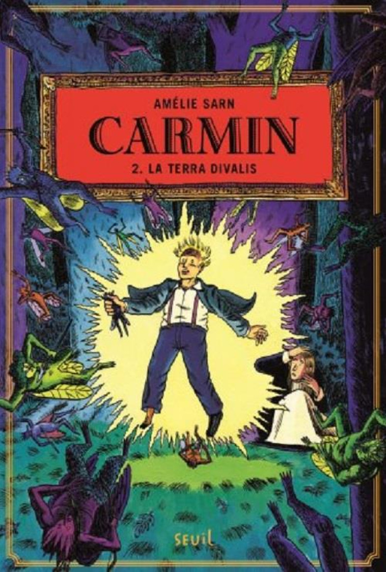 CARMIN T02 LA TERRA DIVALIS - SARN AMELIE - SEUIL JEUNESSE