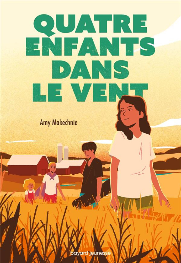 QUATRE ENFANTS DANS LE VENT - MAKECHNIE AMY - BAYARD JEUNESSE