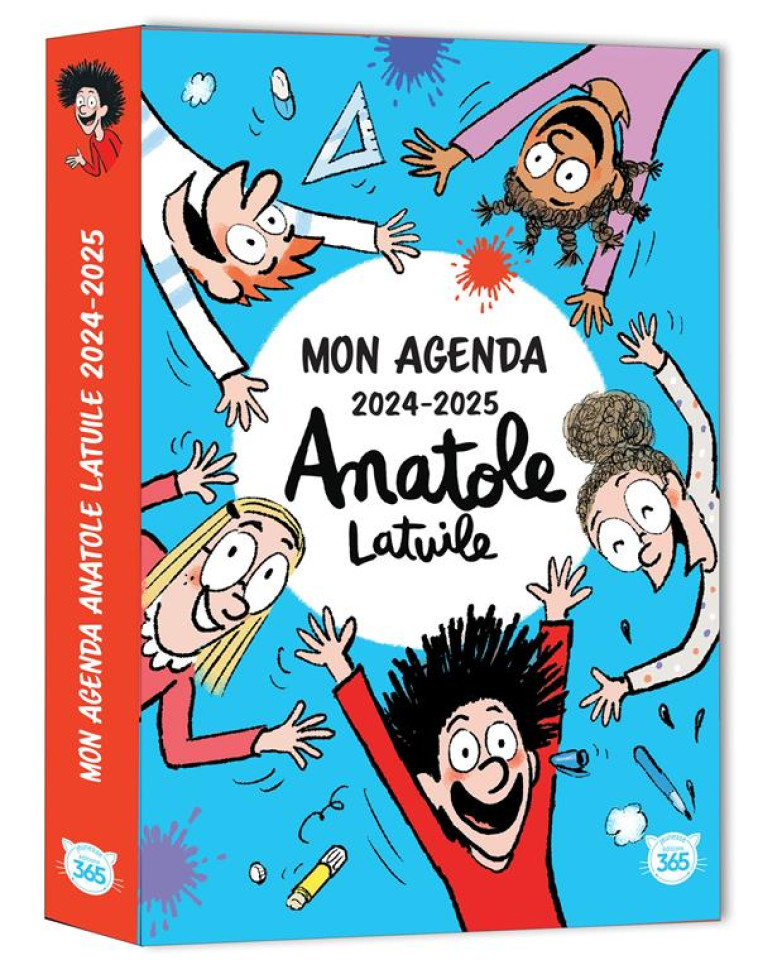 MON AGENDA SCOLAIRE 2025 ANATOLE LATUILE - COLLECTIF - NC