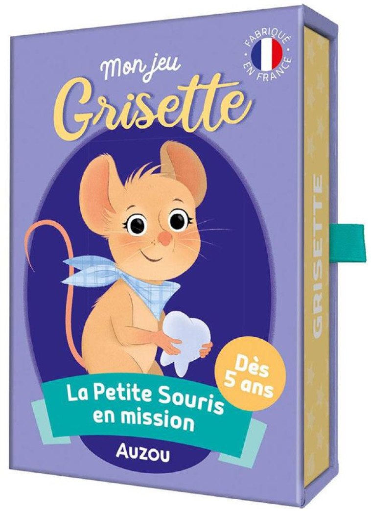 JEUX DE CARTES GRISETTE - LA PETITE SOURIS EN MISSION - GODEAU/MENAGER - NC