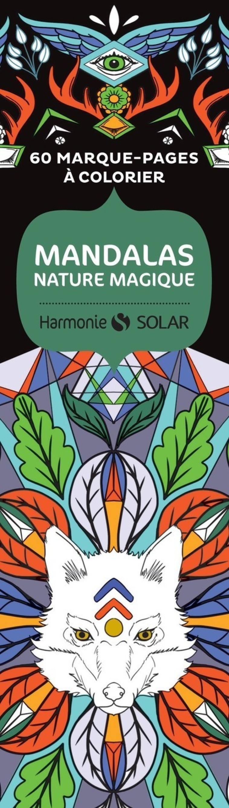 MARQUE PAGE MANDALAS ESPRIT DE LA NATURE - Alan Guilloux - SOLAR