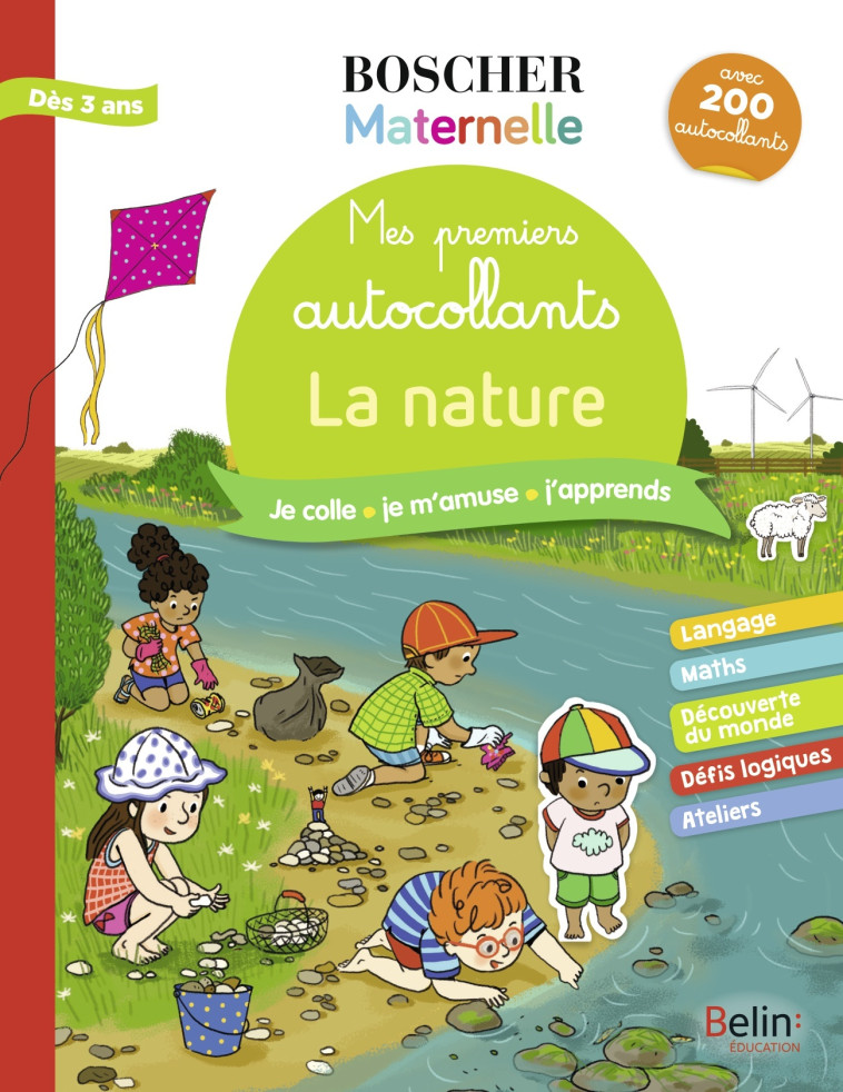 MES PREMIERS AUTOCOLLANTS - LA NATURE - LASCAULT/CHETAUD - BELIN EDUCATION