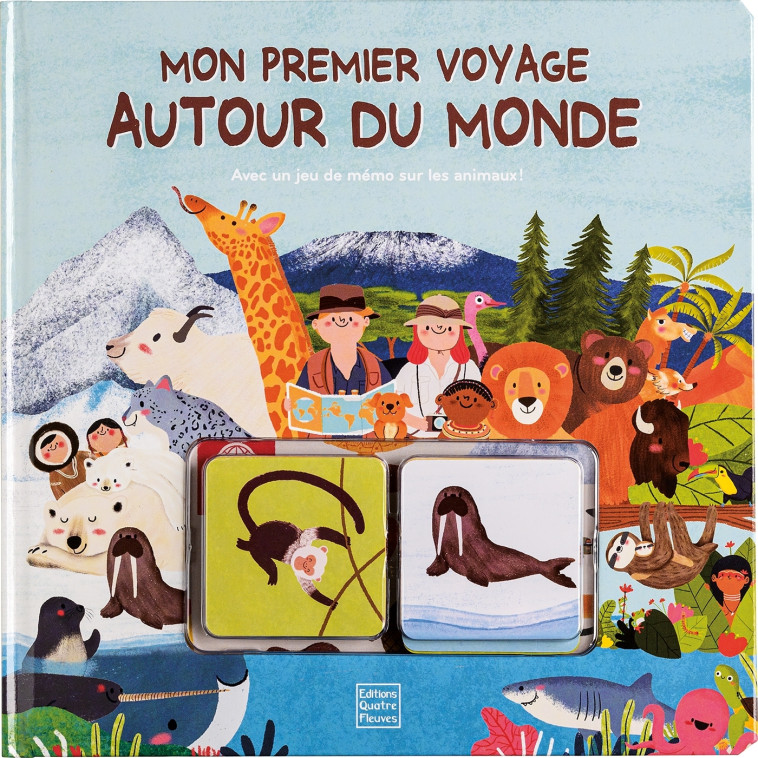 MON PREMIER VOYAGE AUTOUR DU MONDE - MARTIN FERNANDO - GLENAT JEUNESSE