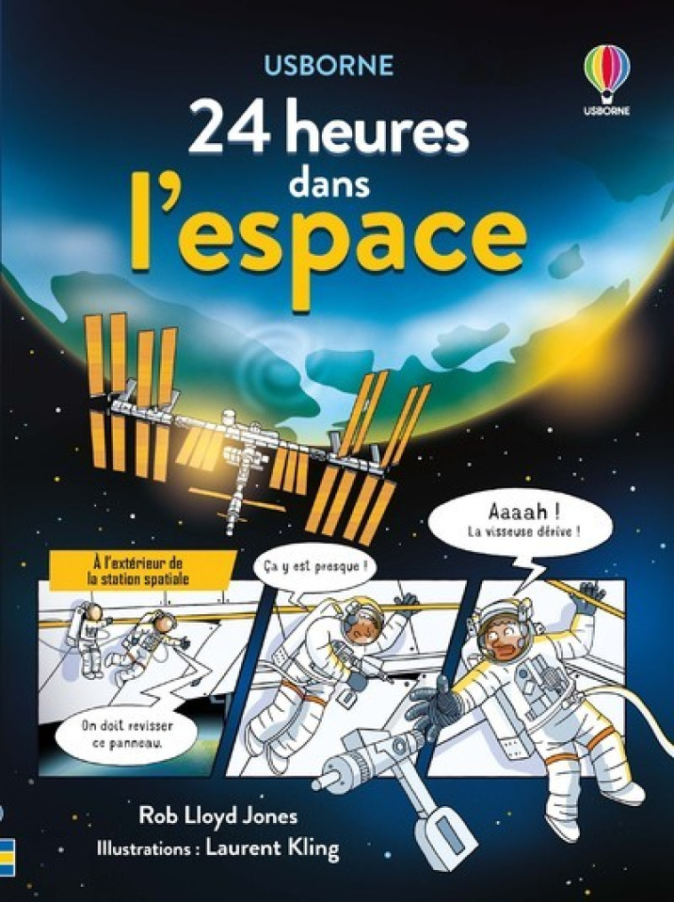 24 HEURES DANS L-ESPACE - JONES/KLING - USBORNE