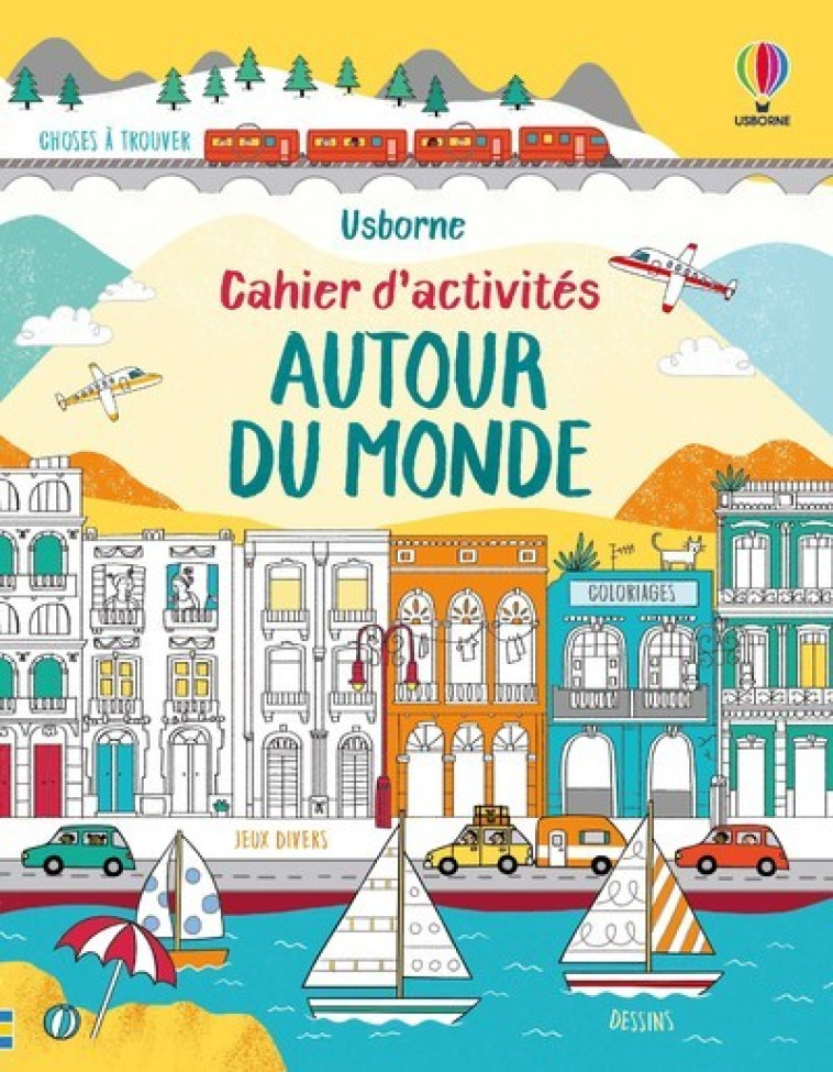 AUTOUR DU MONDE - CAHIERS D-ACTIVITES - COLLECTIF - USBORNE