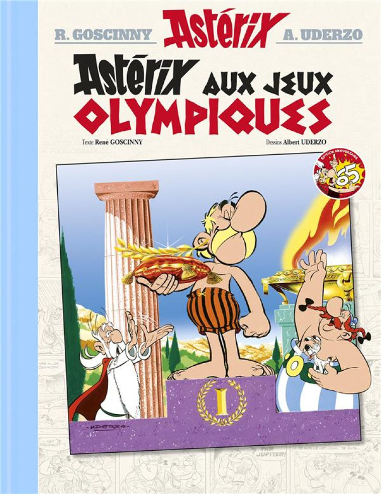 ASTERIX AUX JEUX OLYMPIQUES T12 EDITION LUXE 65 ANS ASTERIX - GOSCINNY RENE - HACHETTE