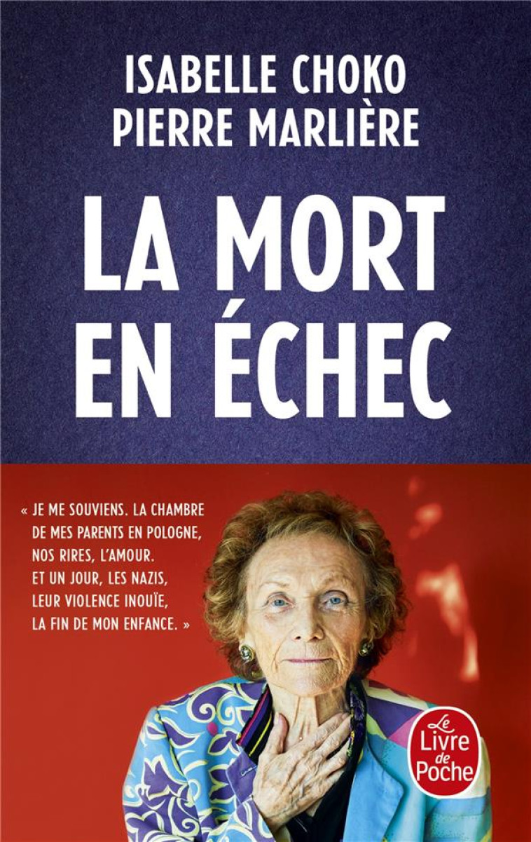 LA MORT EN ECHEC - CHOKO/MARLIERE - LGF/Livre de Poche