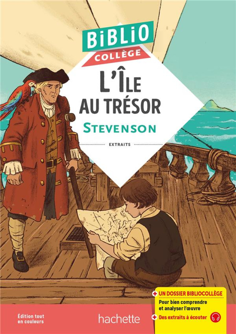 L-ILE AU TRESOR EXTRAITS ED 2024 - STEVENSON/DUPHOT - HACHETTE