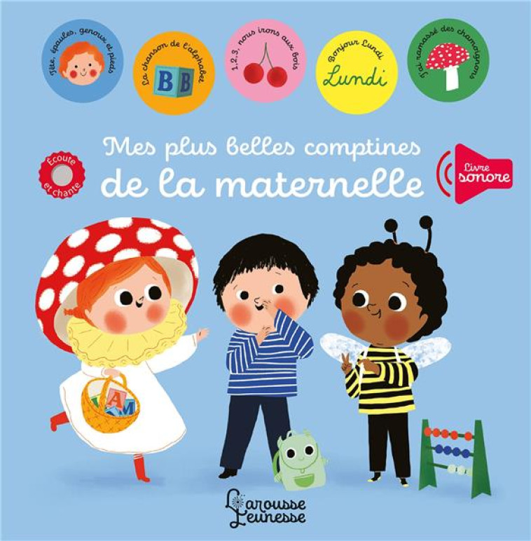 MES PLUS BELLES COMPTINES DE LA MATERNELLE - PARUIT - LAROUSSE