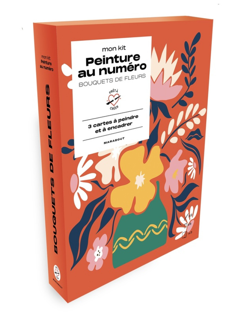 MON KIT PEINTURE AU NUMERO BOUQUET DE FLEURS - XXX - NC