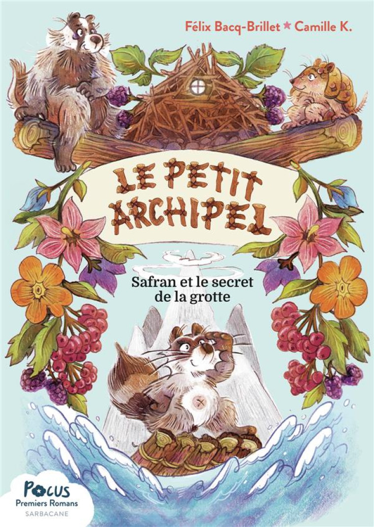 LE PETIT ARCHIPEL T01 SAFRAN ET LE SECRET DE LA GROTTE - BACQ-BRILLET/CAMILLE K. - SARBACANE