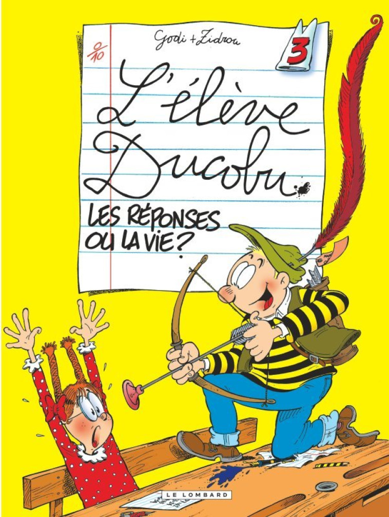 DUCOBU  - TOME 3 - LES REPONSES OU LA VIE ? - ZIDROU/GODI - LOMBARD