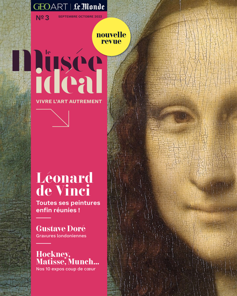 LE MUSEE IDEAL N 3 LEONARD DE VINCIN - COLLECTIF - MUSEE IDEAL