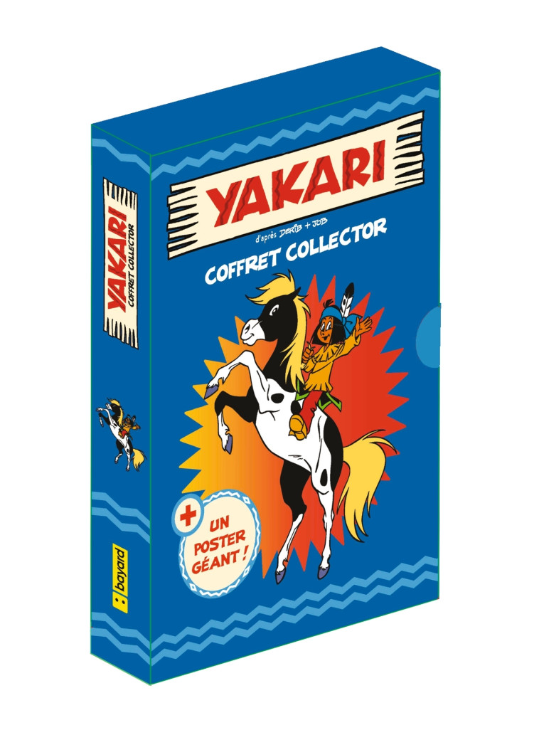 YAKARI COFFRET COLLECTOR SPECIAL CHEVAUX - LAMBERT CHRISTOPHE - BAYARD JEUNESSE