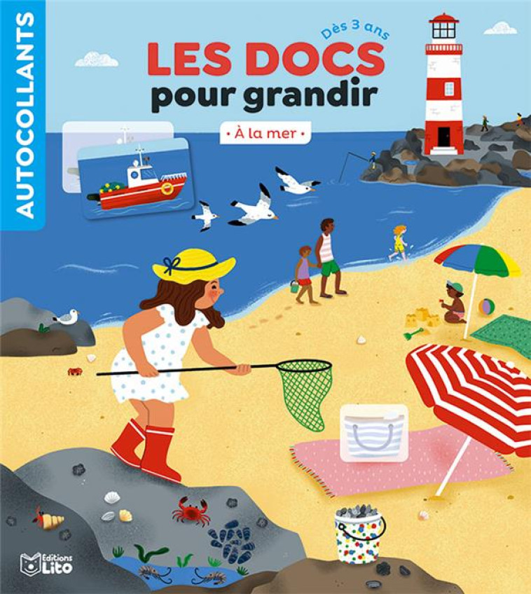 LES DOCS POUR GRANDIR A LA MER - SIMON-JACQUET/BRETIN - LITO