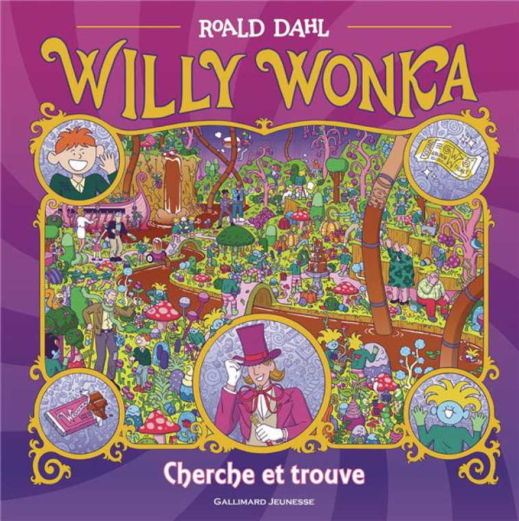 WHERE-S WONKA CHERCHE ET TROUVE (TP) - DAHL - GALLIMARD