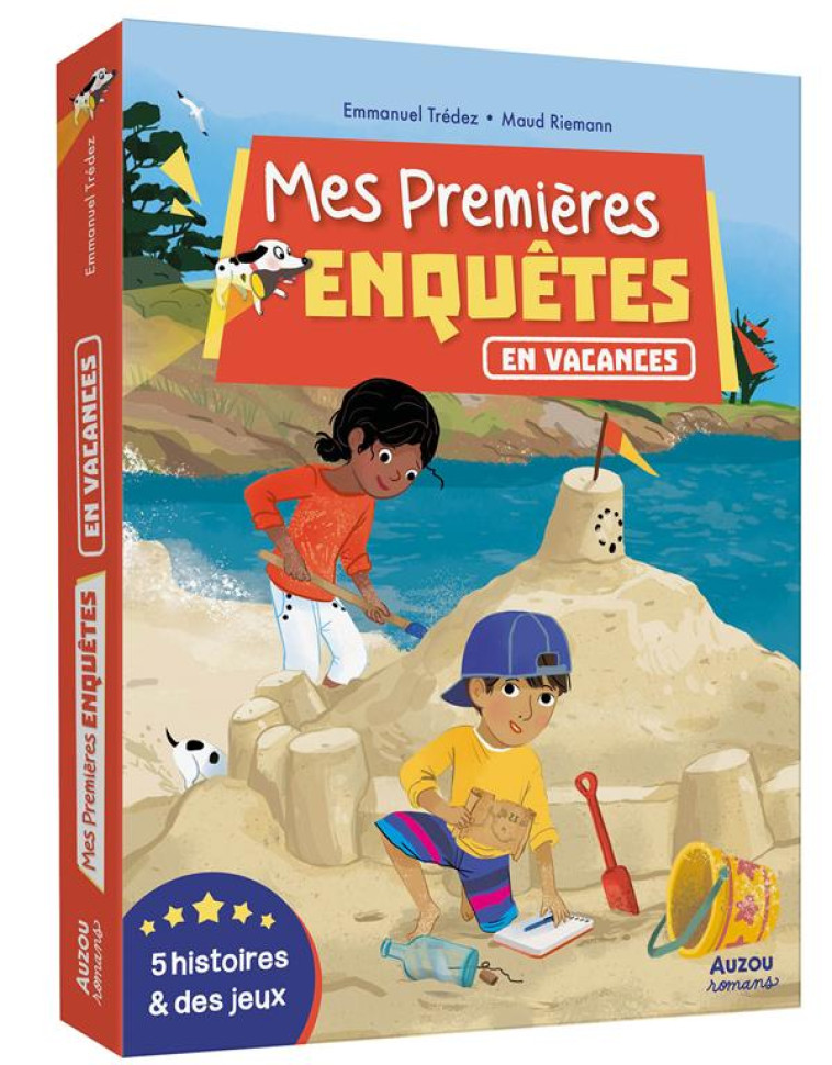 MES PREMIERES ENQUETES EN VACANCES 5 HISTOIRES ET DES JEUX - TREDEZ/RIEMANN - PHILIPPE AUZOU