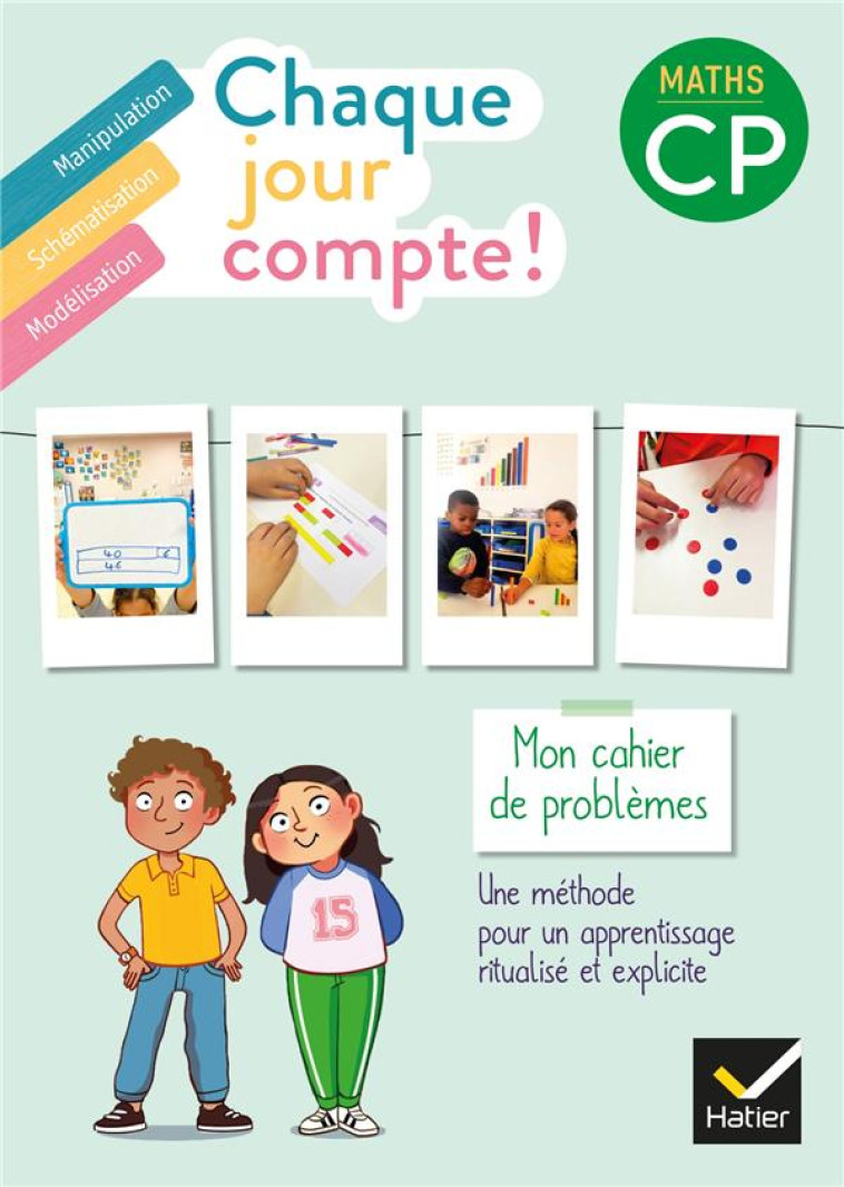 CHAQUE JOUR COMPTE ! MATHS  -  CP  -  CAHIER DE PROBLEMES (EDITION 2022) - NEGREL-LION  PAULINE  - HATIER SCOLAIRE