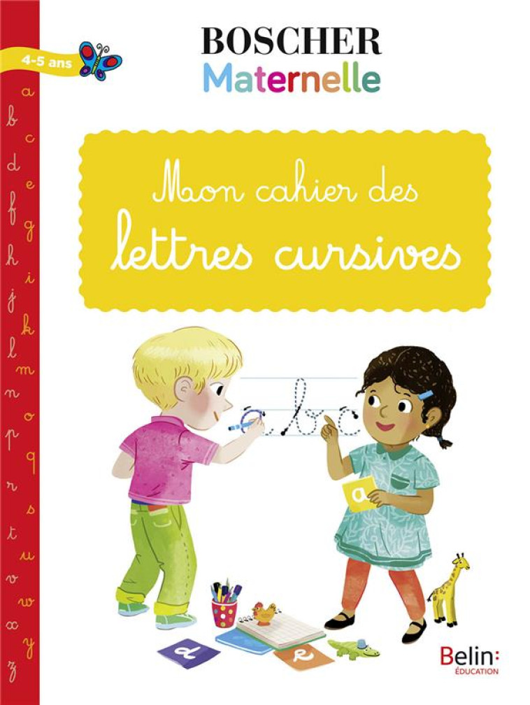 MON CAHIER DES LETTRES CURSIVES - COLLECTIF - BELIN