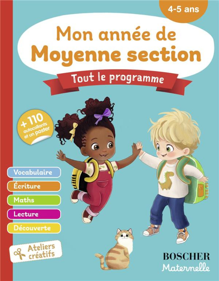 MON ANNEE DE MOYENNE SECTION TOUT LE PROGRAMME - LASCAULT/CORDIER - BELIN