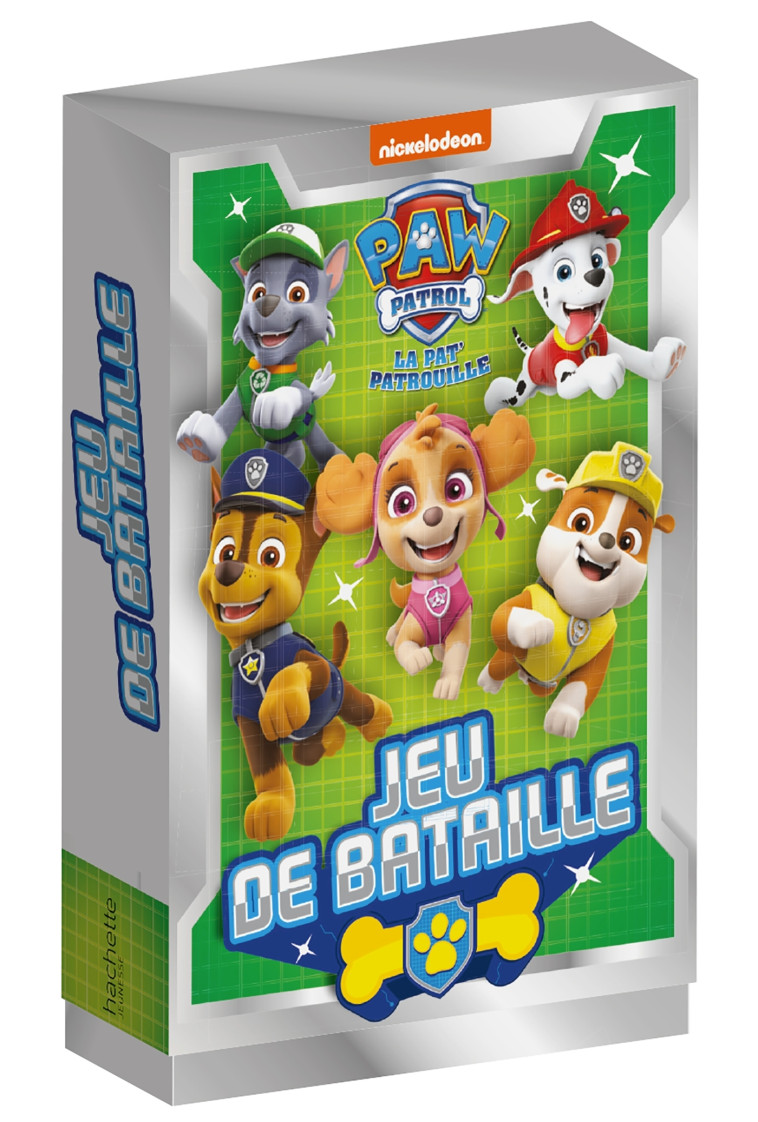 PAT- PATROUILLE JEU DE BATAILLE - XXX - HACHETTE JEUN.