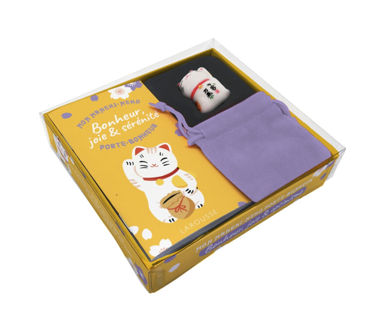 MON MANEKI-NEKO PORTE-BONHEUR BONHEUR, JOIE ET SERENITE - XXX - LAROUSSE