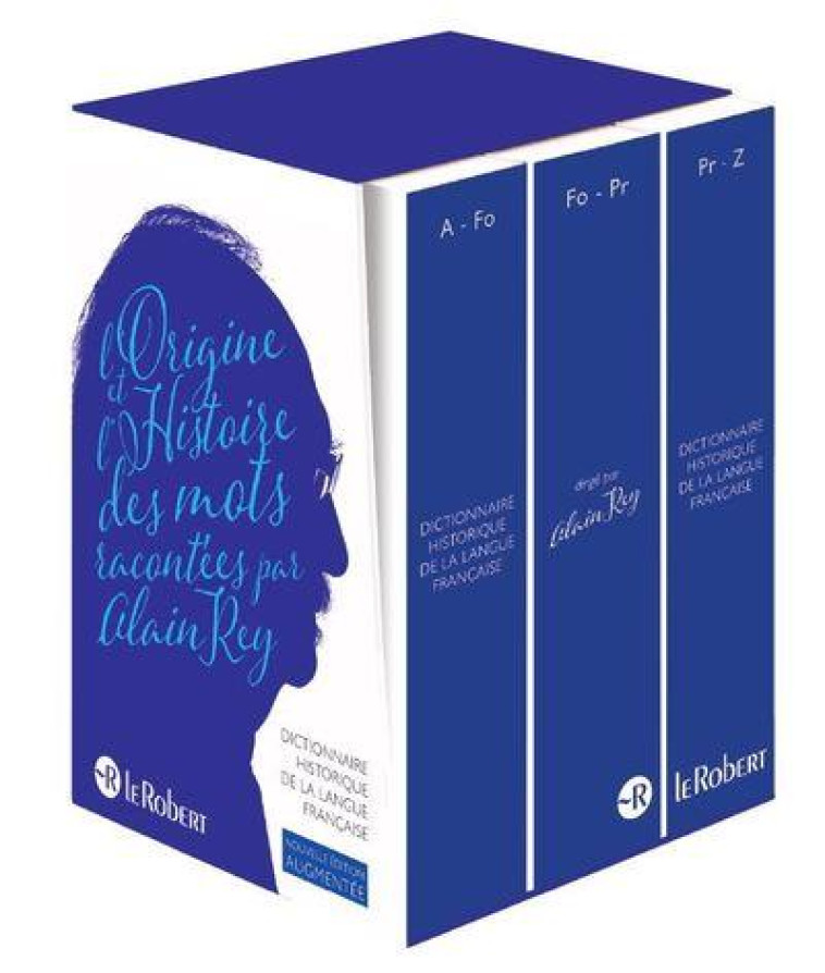 DICTIONNAIRE HISTORIQUE DE LA LANGUE FRANCA ISE - COFFRET 3 VOLUMES - NOUVELLE EDITION - COLLECTIF - LE ROBERT