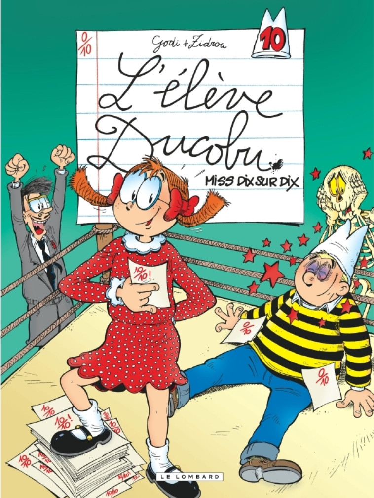 DUCOBU  - TOME 10 - MISS DIX SUR DIX / EDITION SPECIALE (INDISPENSABLES 2023) - ZIDROU/GODI - LOMBARD