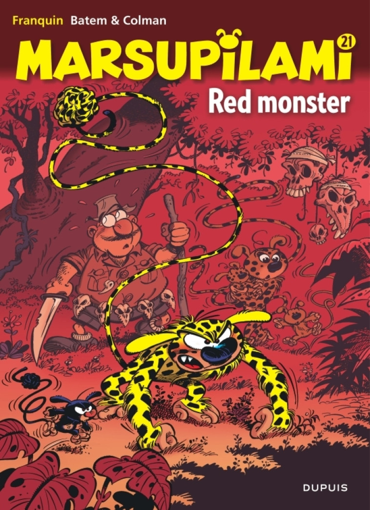 MARSUPILAMI T21 RED MONSTER / EDITION SPECIALE, LIMITEE (OPE ETE 2023) - COLMAN/BATEM - DUPUIS