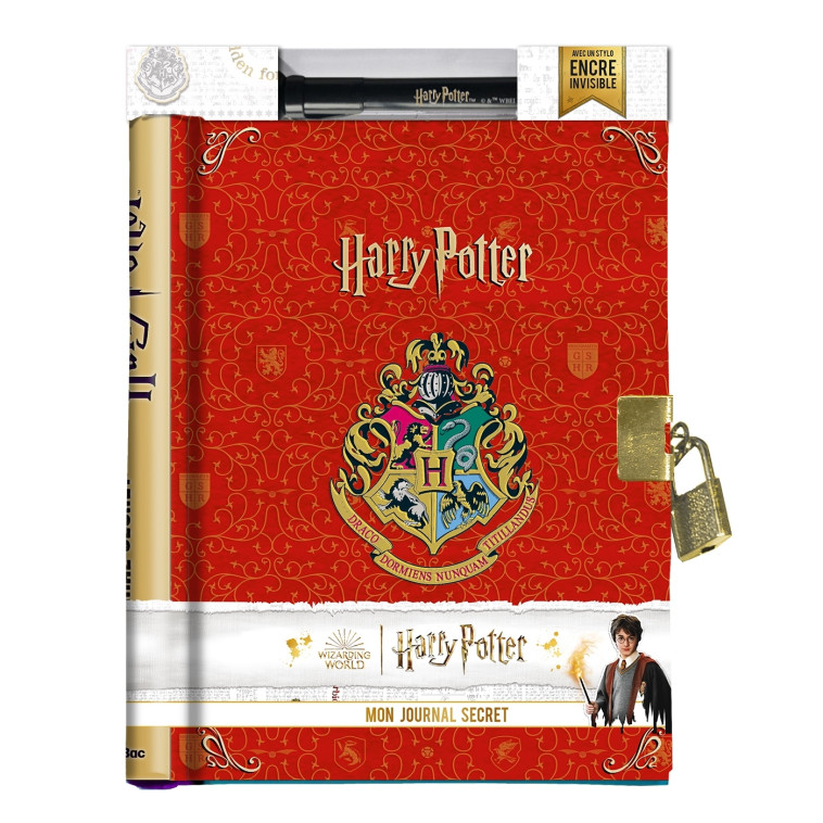 Harry Potter - Mon journal secret  (avec encre invisible) - Playbac Éditions Playbac Éditions - PLAY BAC