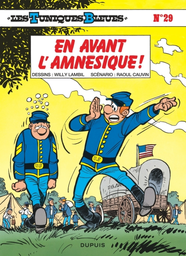 LES TUNIQUES BLEUES T29 EN AVANT L AMNESIQUE ! EDITION SPECIALE - CAUVIN/LAMBIL - DUPUIS