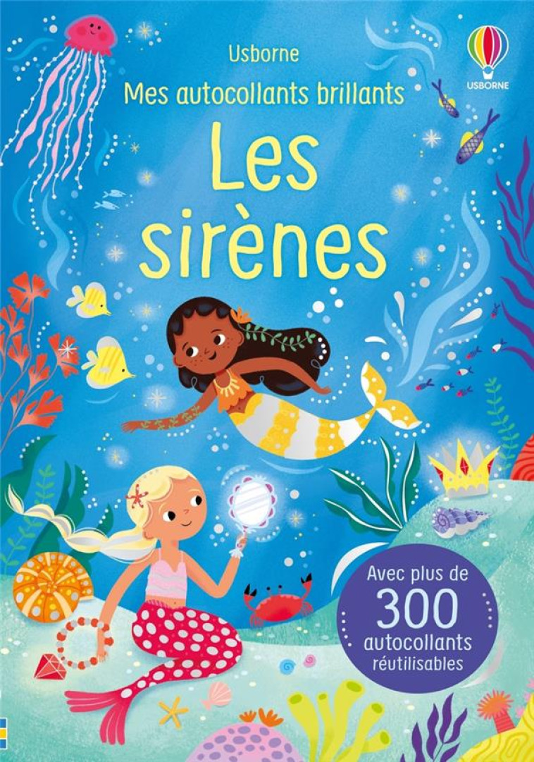 LES SIRENES MES AUTOCOLLANTS BRILLANTS DES 3 ANS - BEECHAM/MAB - NC