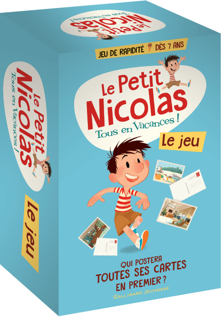 LE PETIT NICOLAS, TOUS EN VACANCES LE JEU - COLLECTIFS JEUNESSE - GALLIMARD JEUNE