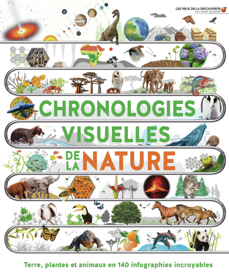 CHRONOLOGIES VISUELLES DE LA NATURE -  Collectif, Bruno Porlier - GALLIMARD JEUNE