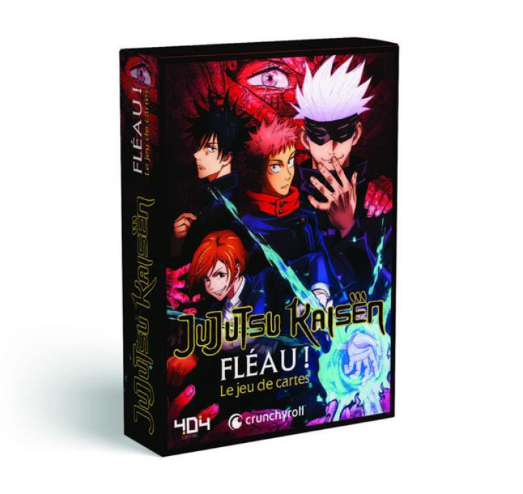 JUJUTSU KAISEN : FLEAUX LE JEU DE CARTES - AKUTAMI/CRUNCHYROLL - NC