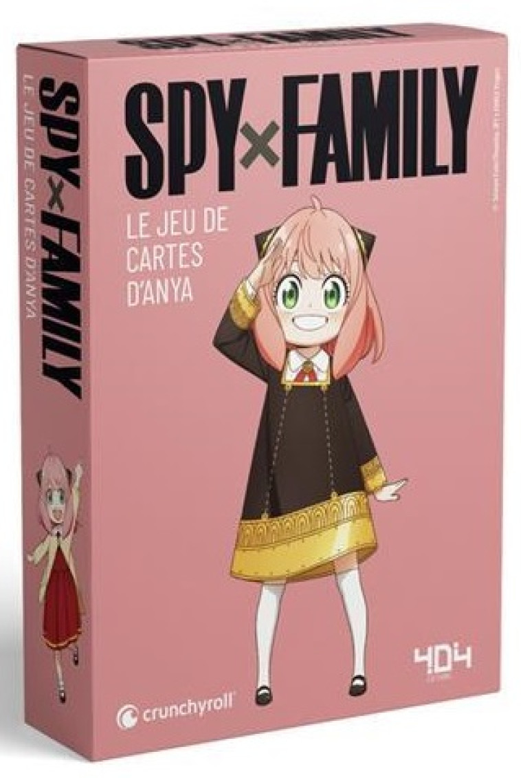 JEU DE CARTES SPY X FAMILY SPECIAL ANYA - CRUNCHYROLL - NC