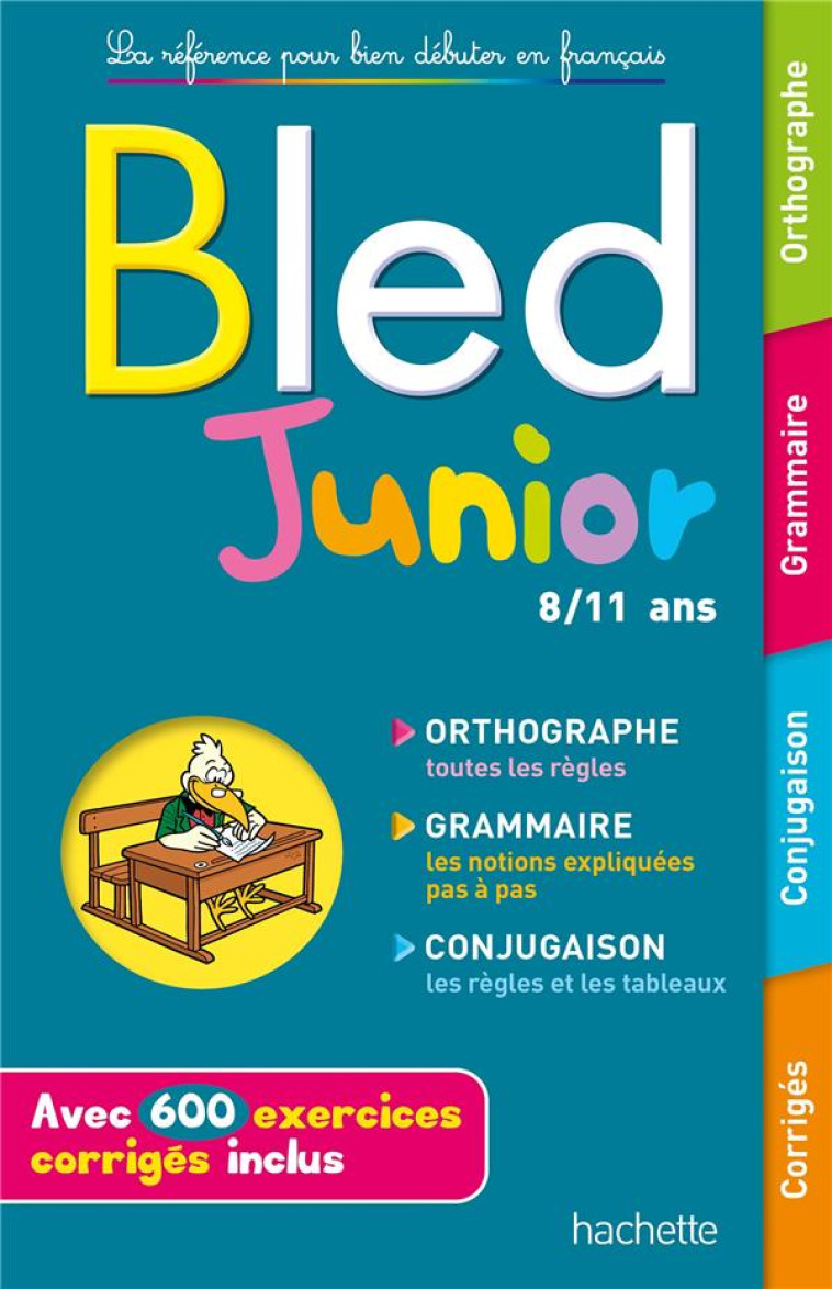 BLED JUNIOR 8-11 ANS ED 2021 - BERLION DANIEL - HACHETTE