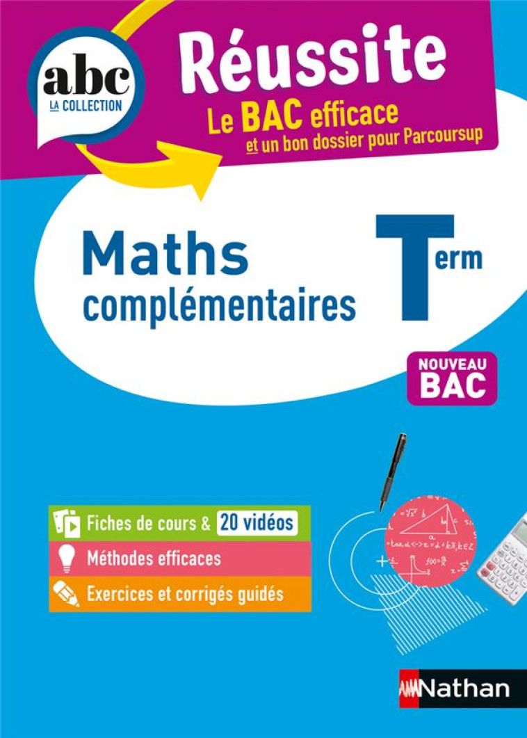 MATHS COMPLEMENTAIRE TERMINALE ED 2022 - DESROUSSEAUX P-A. - CLE INTERNAT